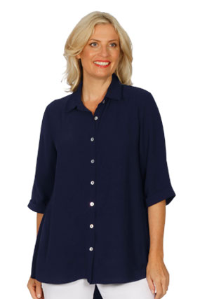 Emily Adams Navy Shirt