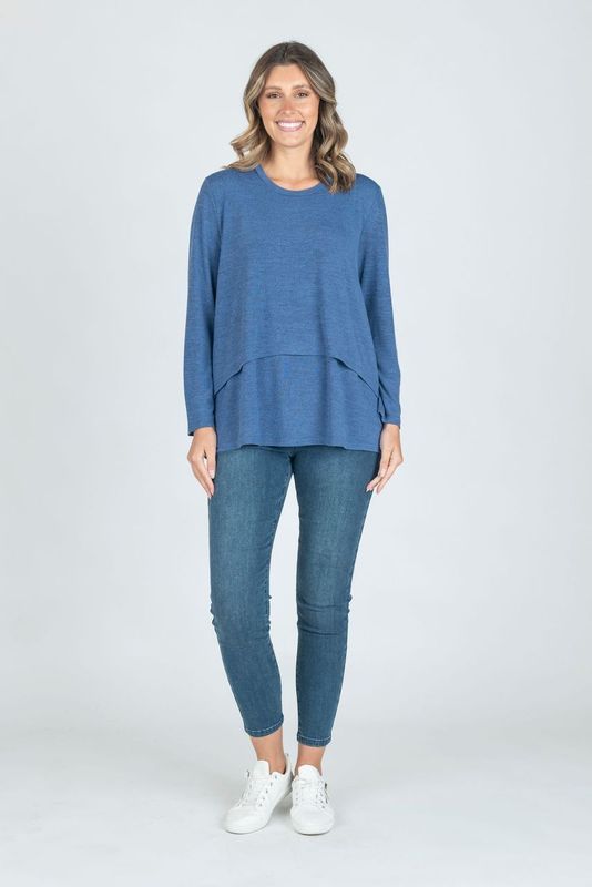 Maglia Flattering Layer Top (Many Colours)