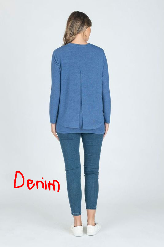 Maglia Flattering Layer Top (Many Colours)