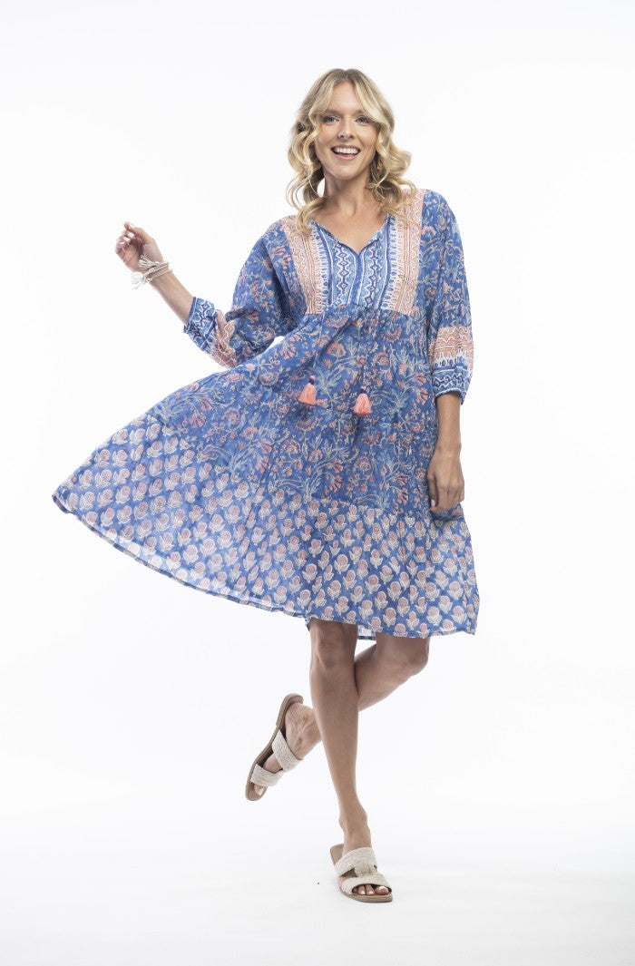 Escape Rayon Boho Style Cotton Dress