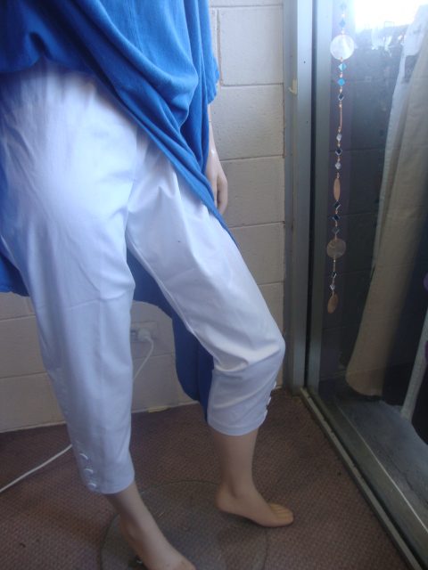 Swish Stretch Cotton Blend Pants