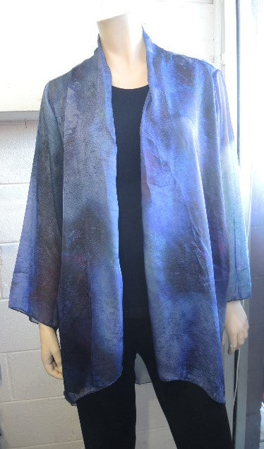 Party Girl Polished Chiffon Jacket