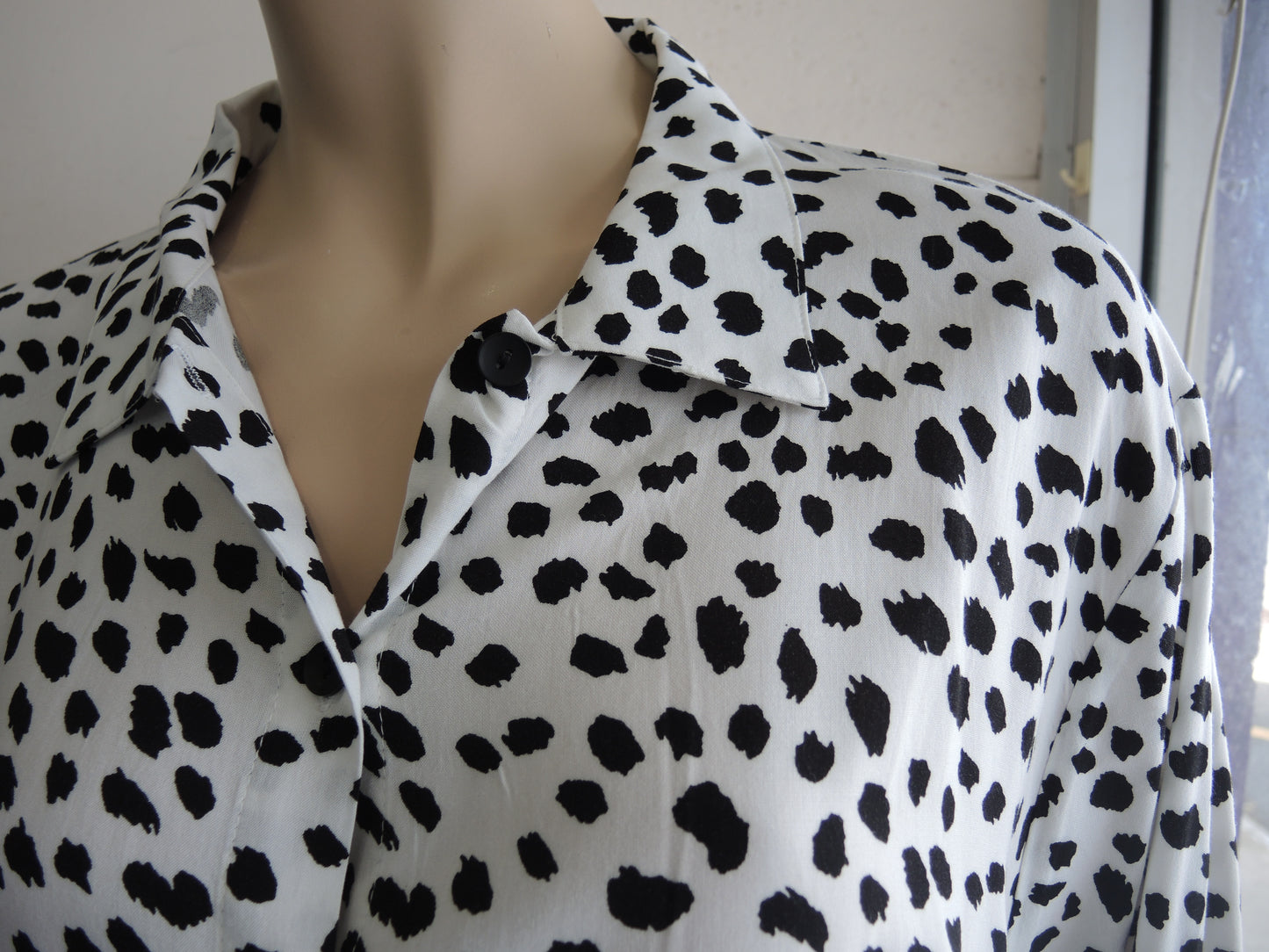 Emily Adams Rayon Spot Shirt