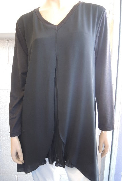 LS Collection pleat front top