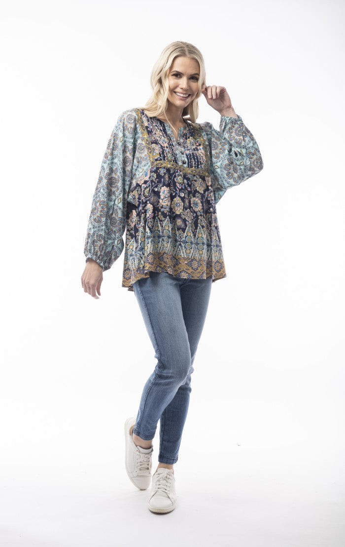 Orientique Boho Top