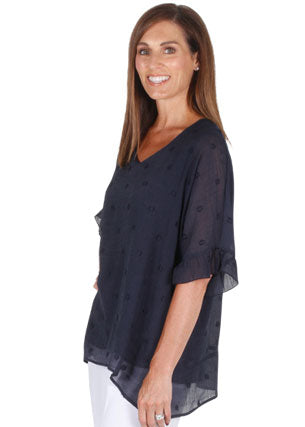 Jillian Lightweight Spot Top